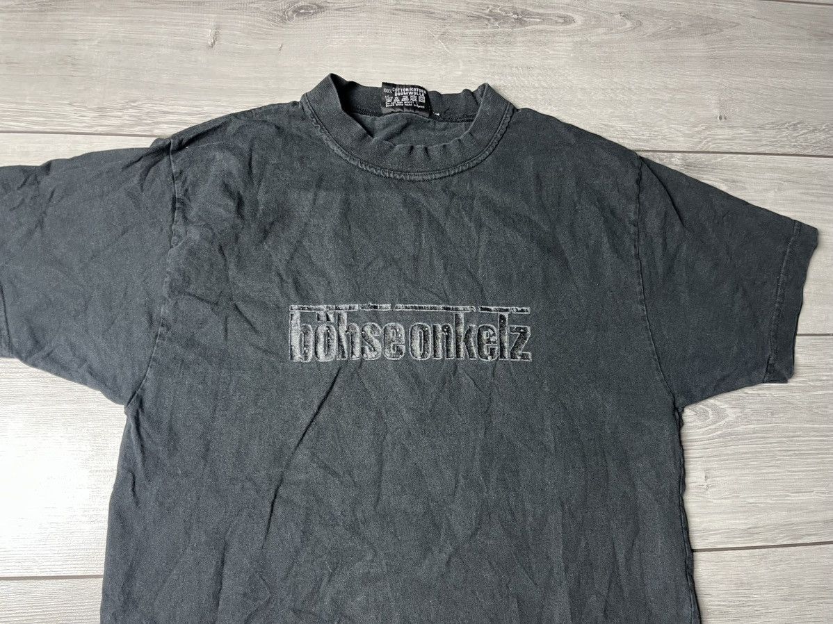 Band Tees 90s Bohse Onkelz Beese Band T Shirt Mens size Large Size US L / EU 52-54 / 3 - 3 Thumbnail