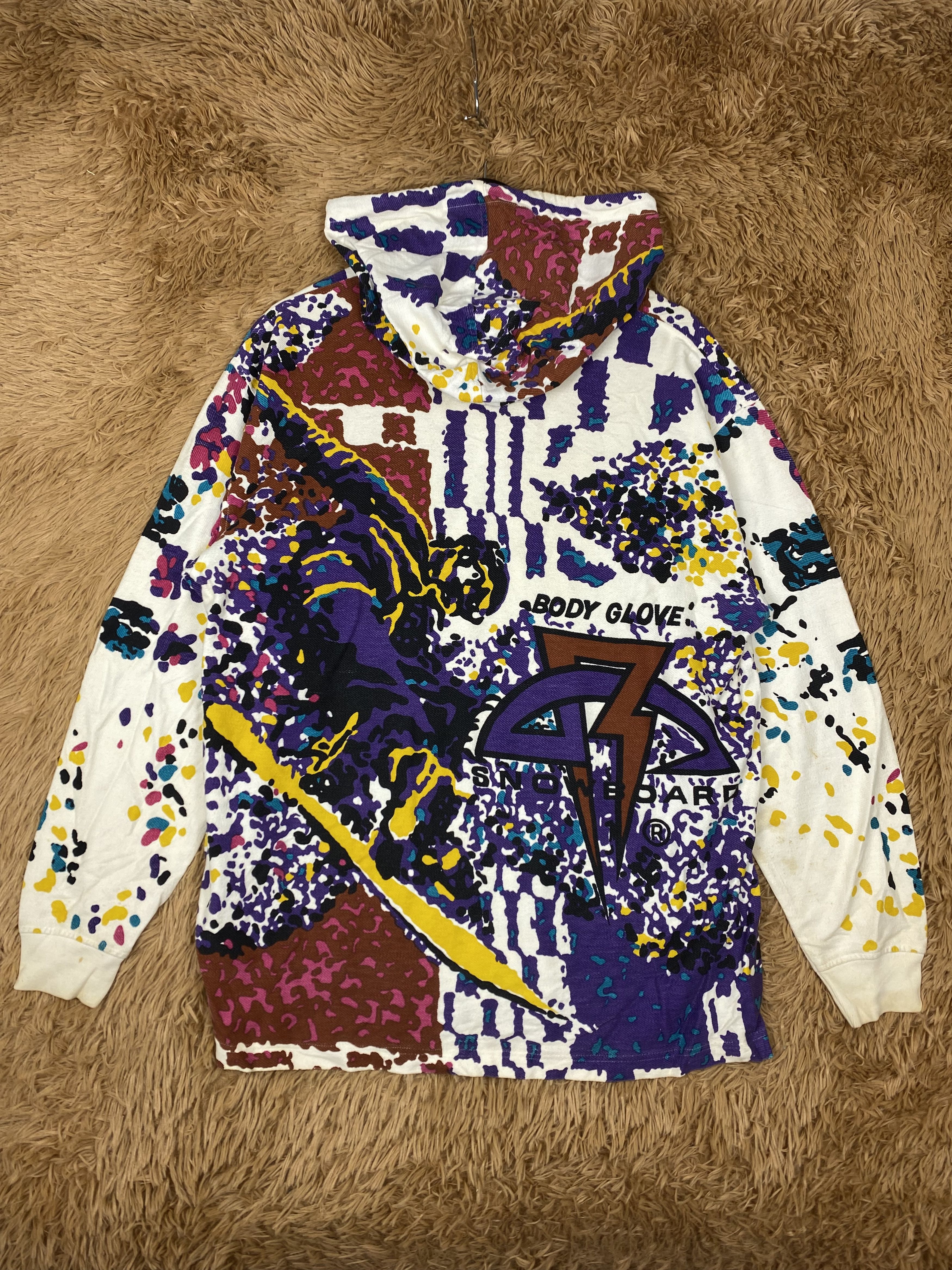 Body Glove Vintage Body Glove Pullover Hoodies DJ0414 Size US L / EU 52-54 / 3 - 5 Thumbnail