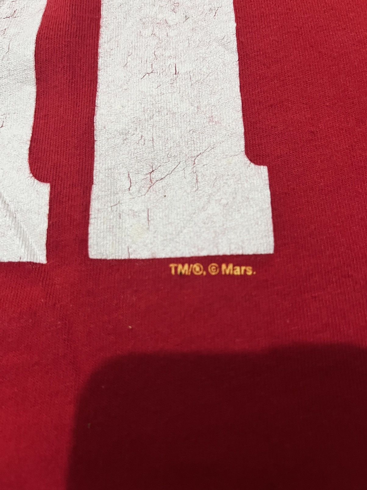 Vintage Vintage Y2K Essential Red M&M’s Chocolate Candy T-Shirt Size US XL / EU 56 / 4 - 2 Thumbnail