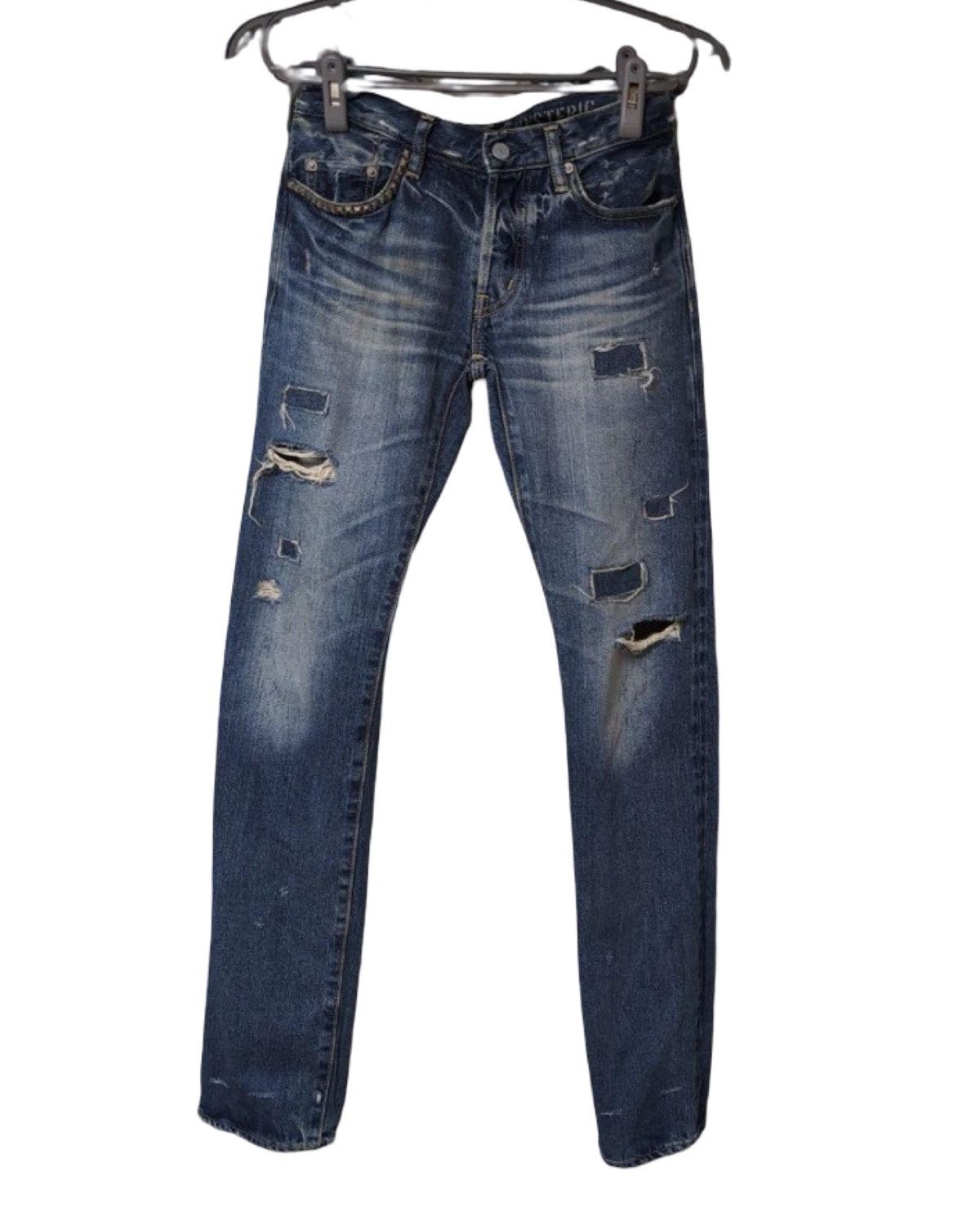 Komado Patch Work Studded Selvedge Japanese Denim Jeans