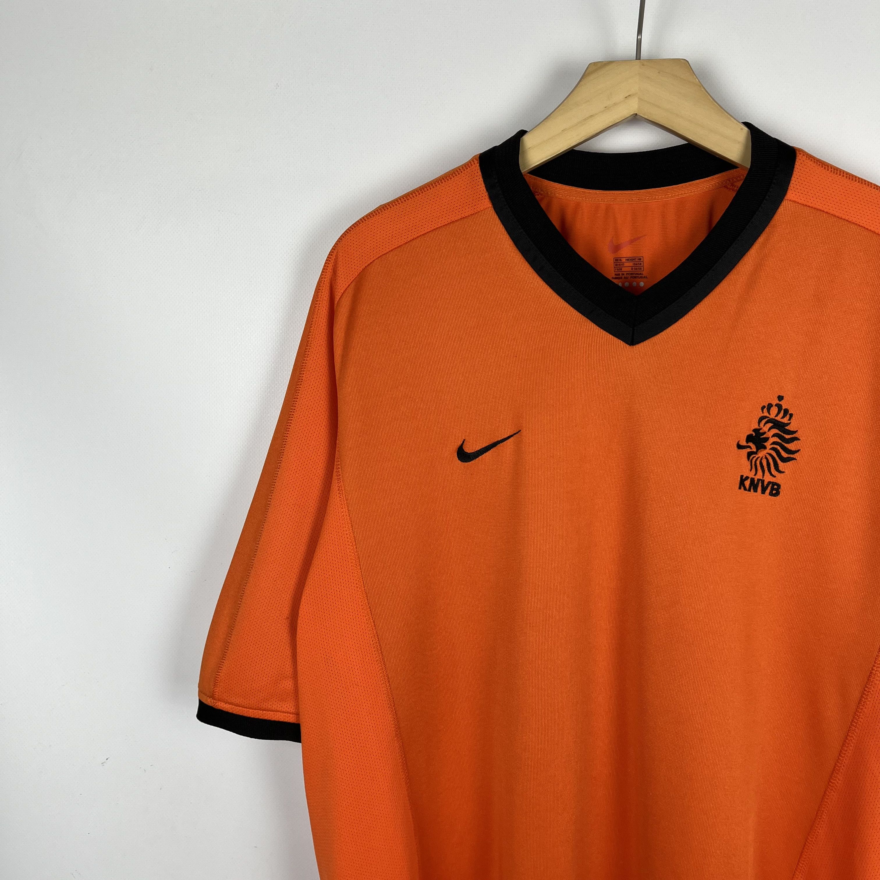 Nike Vintage Nike Netherlands Holland Home Soccer Jersey 2000/02 Size US XL / EU 56 / 4 - 5 Thumbnail