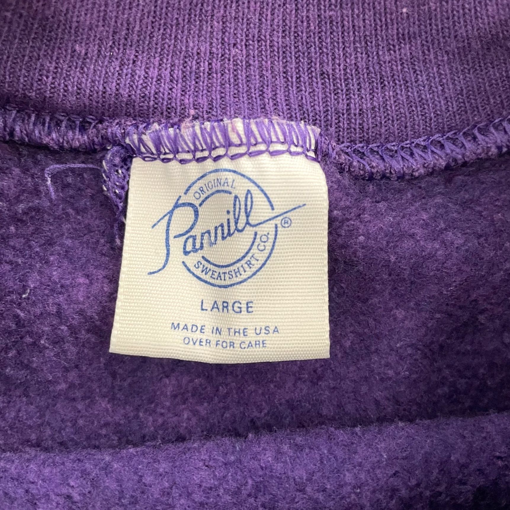 Vintage VINTAGE Parrill Cat Sweater Pullover Women Large Purple Fleece 90s Casual Ladies Size L / US 10 / IT 46 - 7 Thumbnail