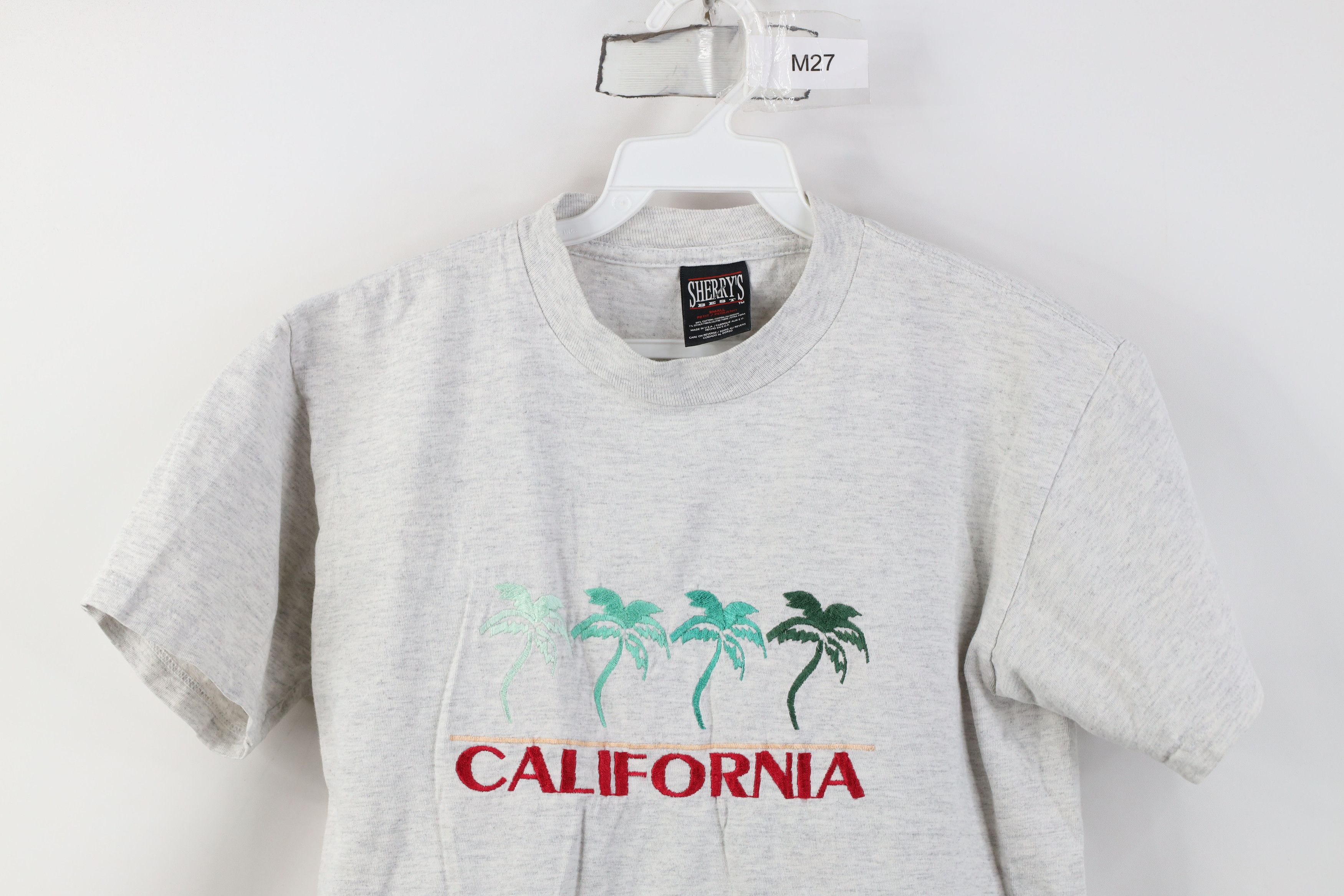 Vintage Vintage 90s Streetwear Palm Tree California T-Shirt USA Size S / US 4 / IT 40 - 2 Thumbnail