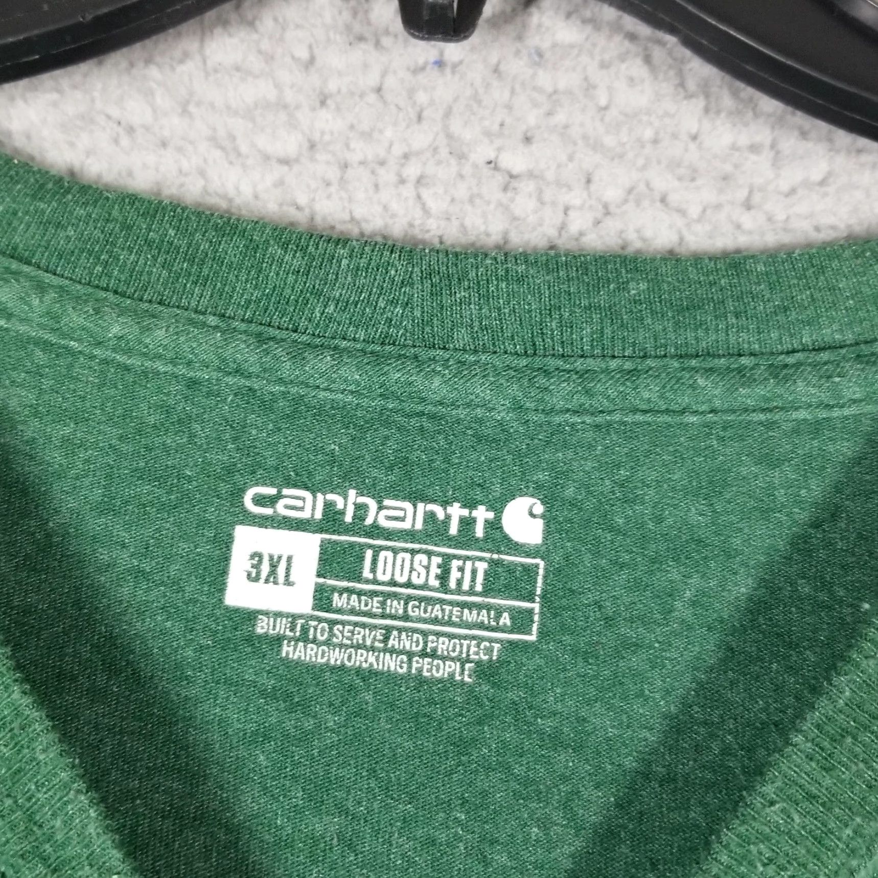 Carhartt Carhartt Shirt Mens 3XL Green Pocket Logo Loose Fit Short Sleeve Workwear K87 Size US XXL / EU 58 / 5 - 3 Thumbnail