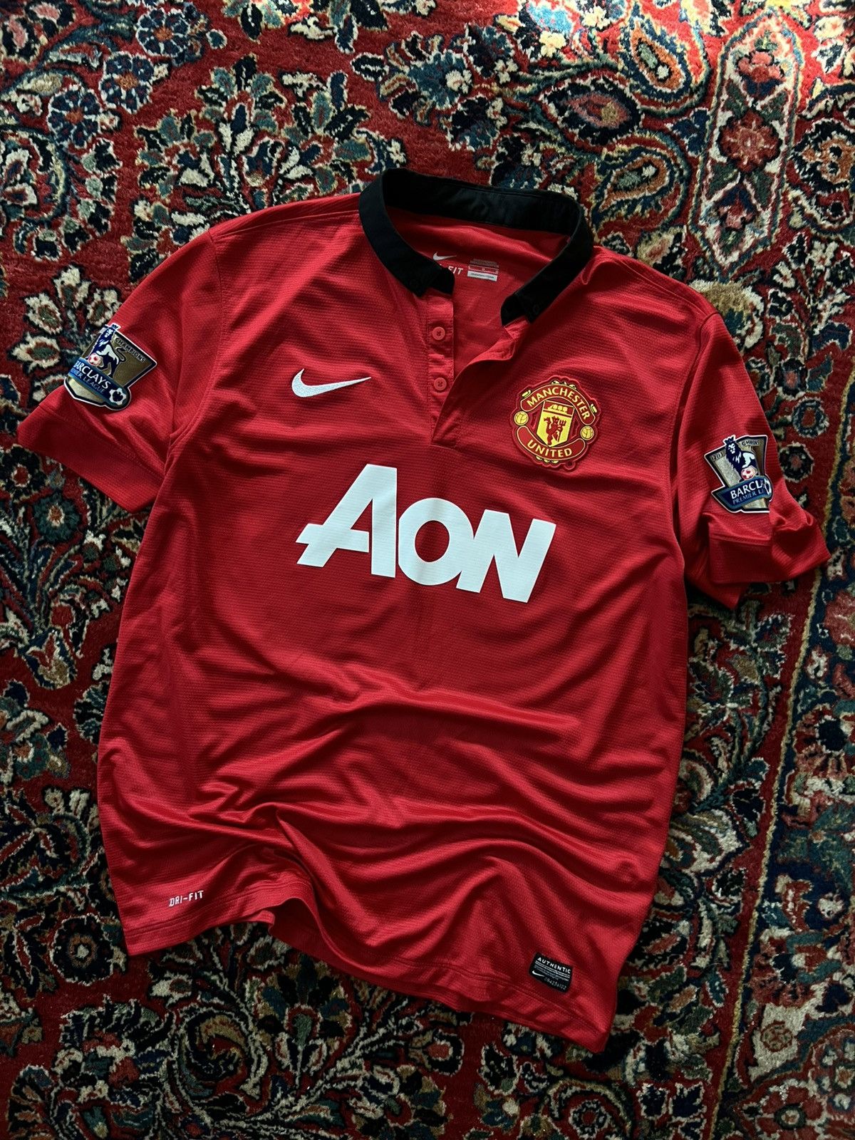 Nike Nike Manchester United Januzaj FC Soccer Futbol Jersey Kit Size US L / EU 52-54 / 3 - 1 Thumbnail