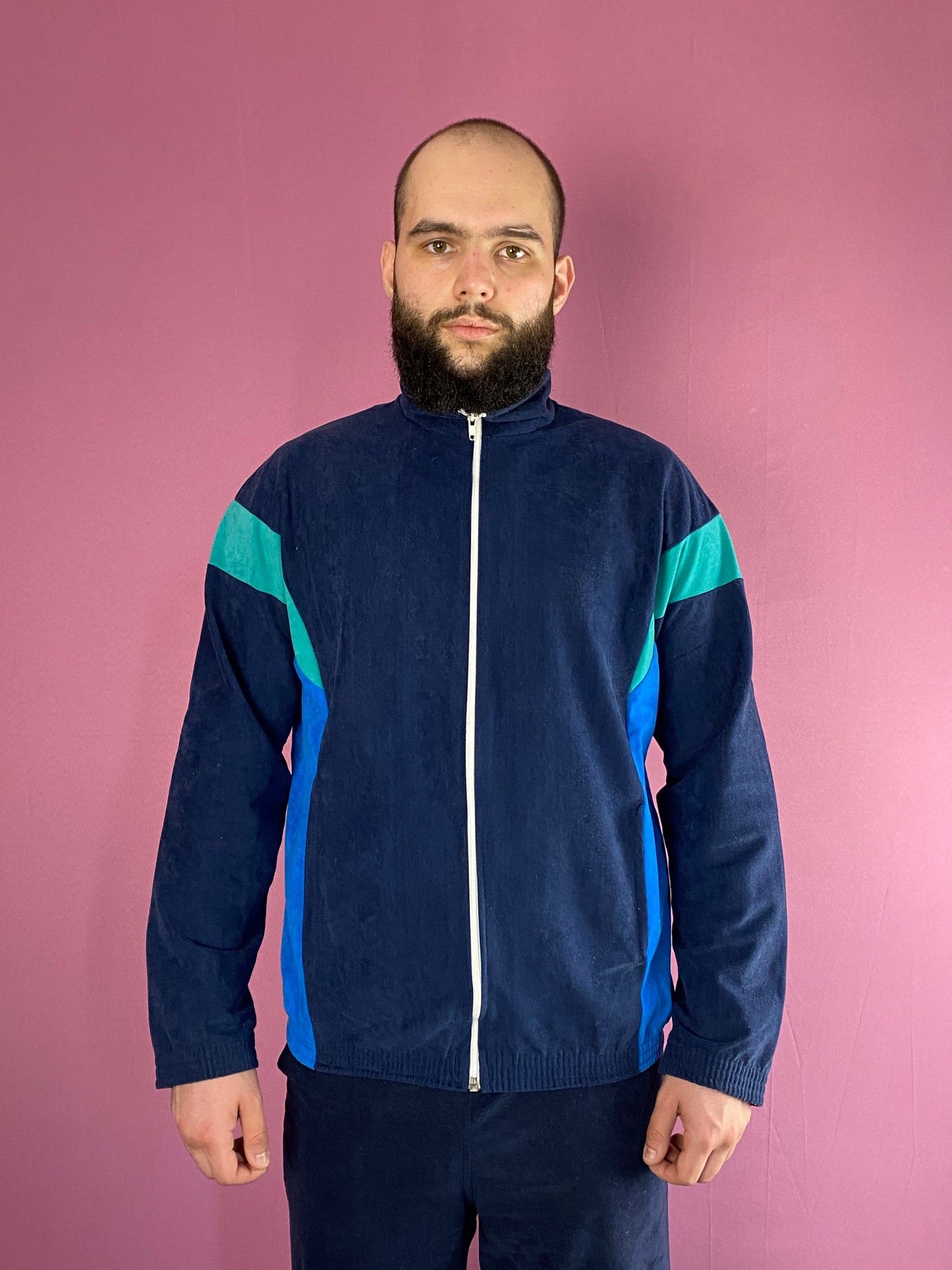 Designer Tande Vintage Mens Tracksuit Set - LTrackJacket &TrackPants Size US L / EU 52-54 / 3 - 4 Thumbnail