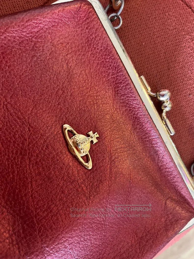 Vivienne Westwood Vivienne Westwood size os Vintage bag, burgundy calf leathe Size ONE SIZE - 2 Thumbnail