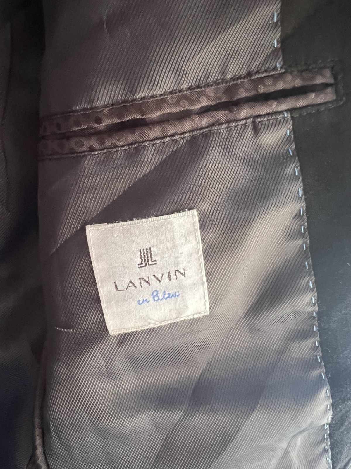 Lanvin 🔥Lanvin Suede Blazer Size 40R - 11 Thumbnail