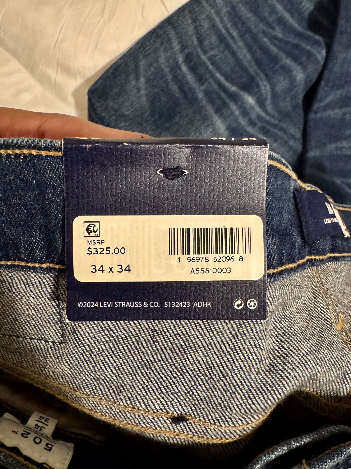 Levi's RARE JAPANESE LEVI’S SELVEDGE DENIM LOT 502 Size US 34 / EU 50 - 6 Thumbnail