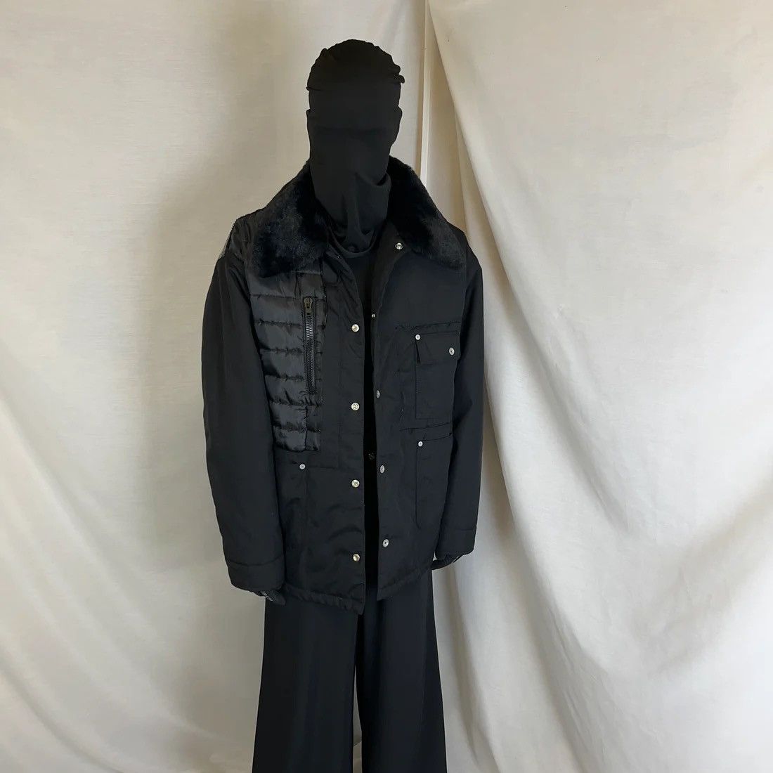 Maison Margiela Maison Margiela Reversible Quilted Faux Fur Jacket - AW18 Size US XL / EU 56 / 4 - 2 Thumbnail