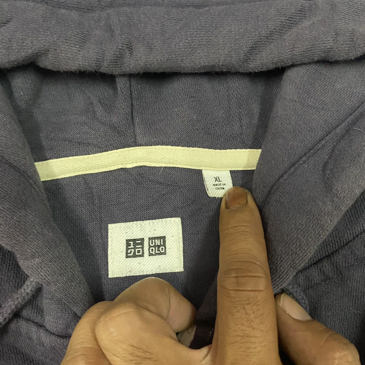 Japanese Brand × Vintage Vintage Japanese Uniqlo Multiplaid Hoodie Zipper Jacket Size US L / EU 52-54 / 3 - 6 Thumbnail