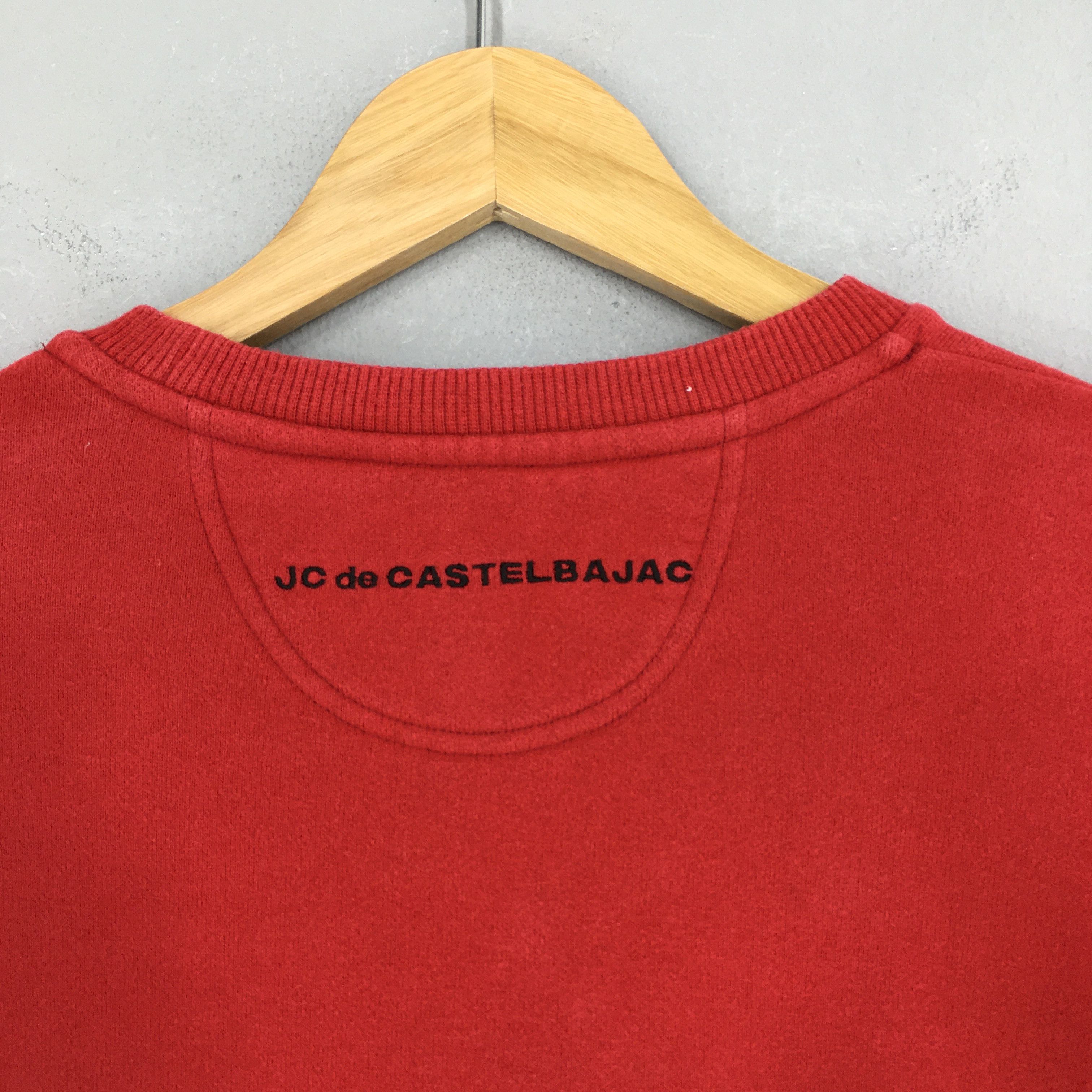 Jean Charles De Castelbajac Vintage Jc De Castelbajac Sports Red Sweatshirt Medium Size US M / EU 48-50 / 2 - 8 Thumbnail