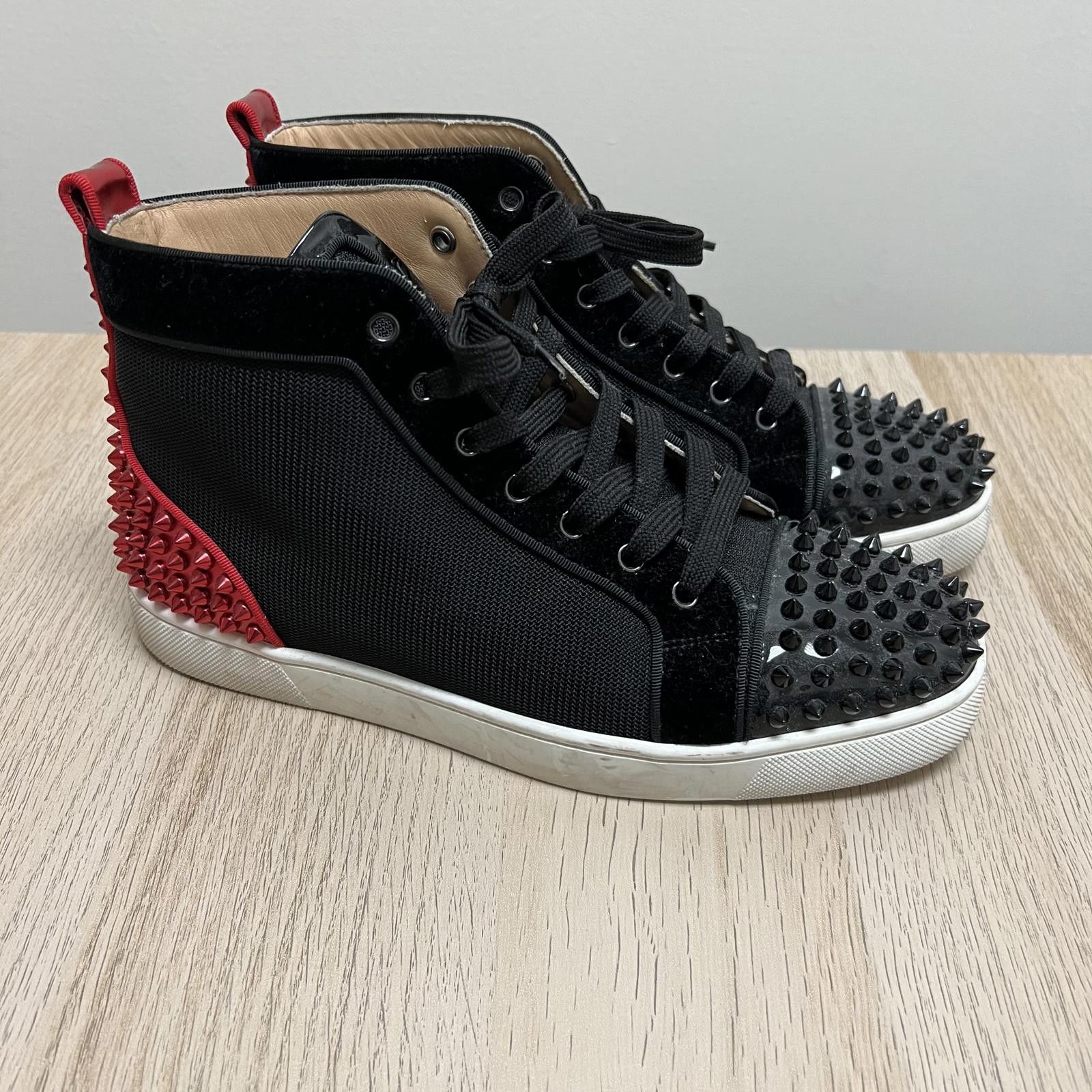 Christian Louboutin Christian Louboutin Spike High-Top Sneakers Size US 8.5 / EU 41-42 - 1 Thumbnail