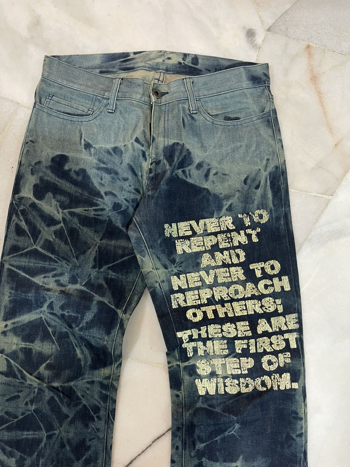 If Six Was Nine 2000s Edge Rupert Flare Pants Size US 32 / EU 48 - 4 Thumbnail