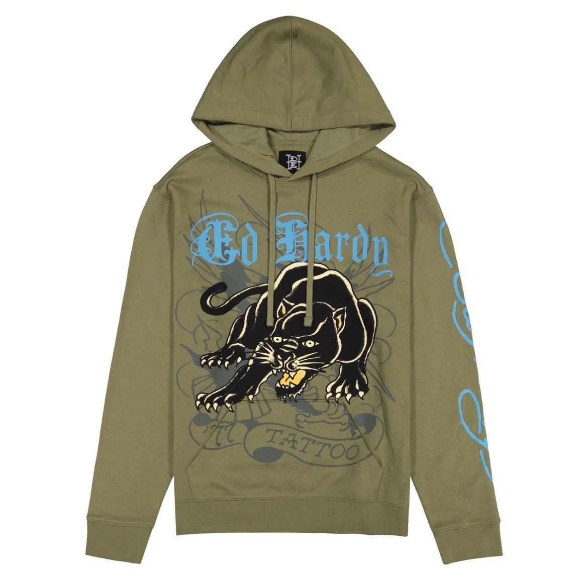 Ed Hardy Ed Hardy Crouching Panther Hoodie Size US XXL / EU 58 / 5 - 1 Thumbnail
