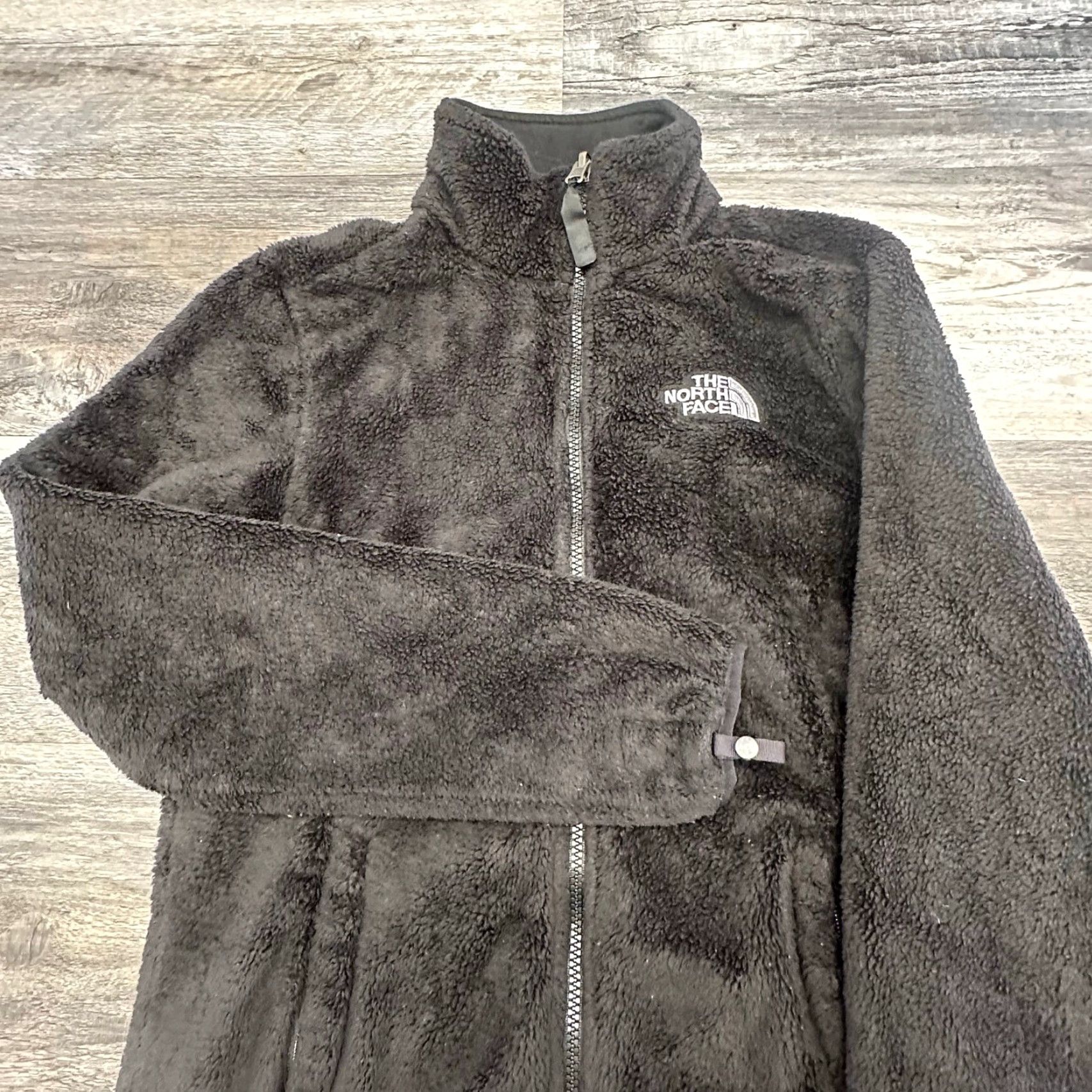 The North Face The North Face Osito Black Womens S Full Zip Mock Neck Fuzzy Fleece Jacket Cozy Size S / US 4 / IT 40 - 3 Thumbnail