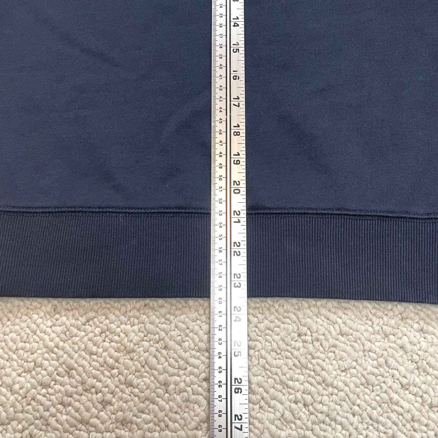 Tommy Hilfiger Tommy Hilfiger Sweatshirt Sport Womens XS Navy Blue Soft Crew Neck Logo Sweater Size XS / US 0-2 / IT 36-38 - 6 Thumbnail