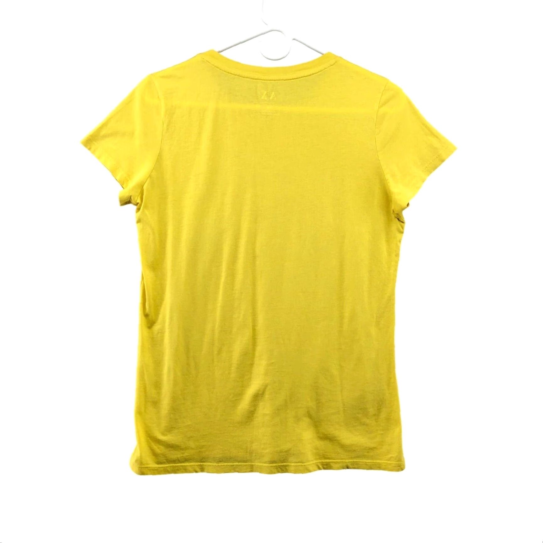 Armani Exchange VINTAGE Armani Exchange Retro Yellow Graphic T Shirt Womens Small S Short Sleeve 90s Size S / US 4 / IT 40 - 2 Thumbnail