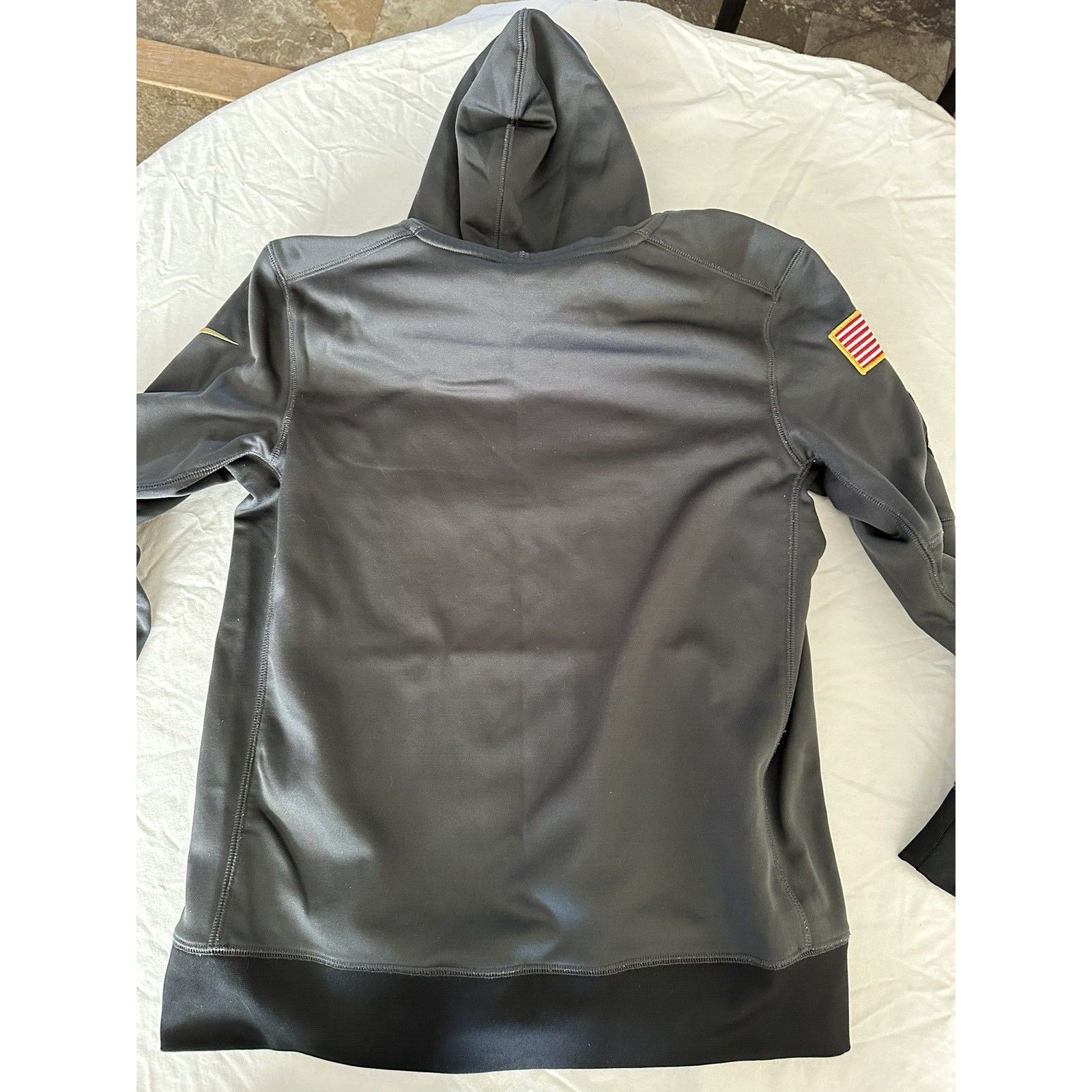 Nike Nike Thermal Fit NFL On Field Military Hoodie NY JETS Y-LRG Size US L / EU 52-54 / 3 - 12 Thumbnail