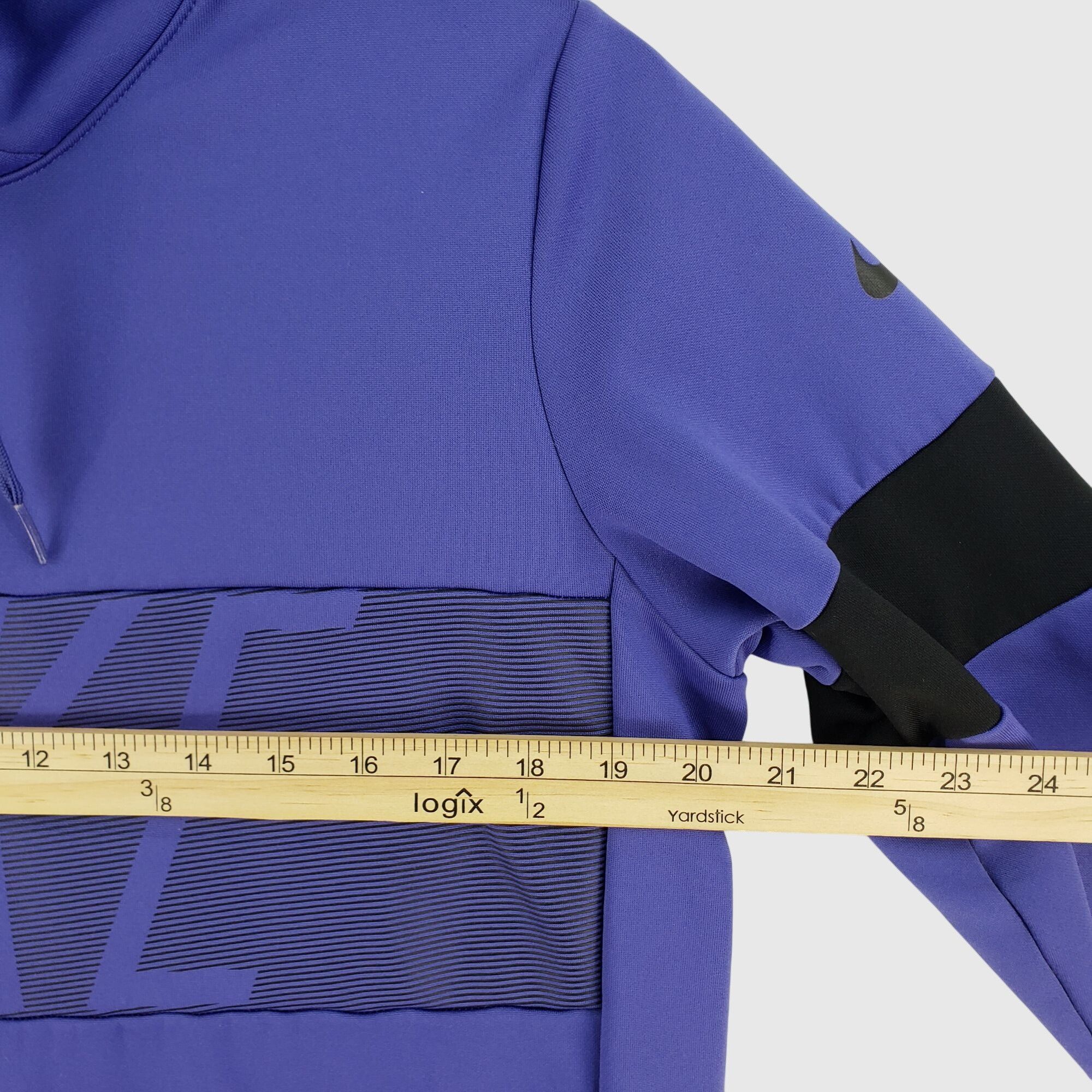 Nike Nike Mens Blue Hooded Sweatshirt Kangaroo Pocket Size M Size US M / EU 48-50 / 2 - 6 Thumbnail