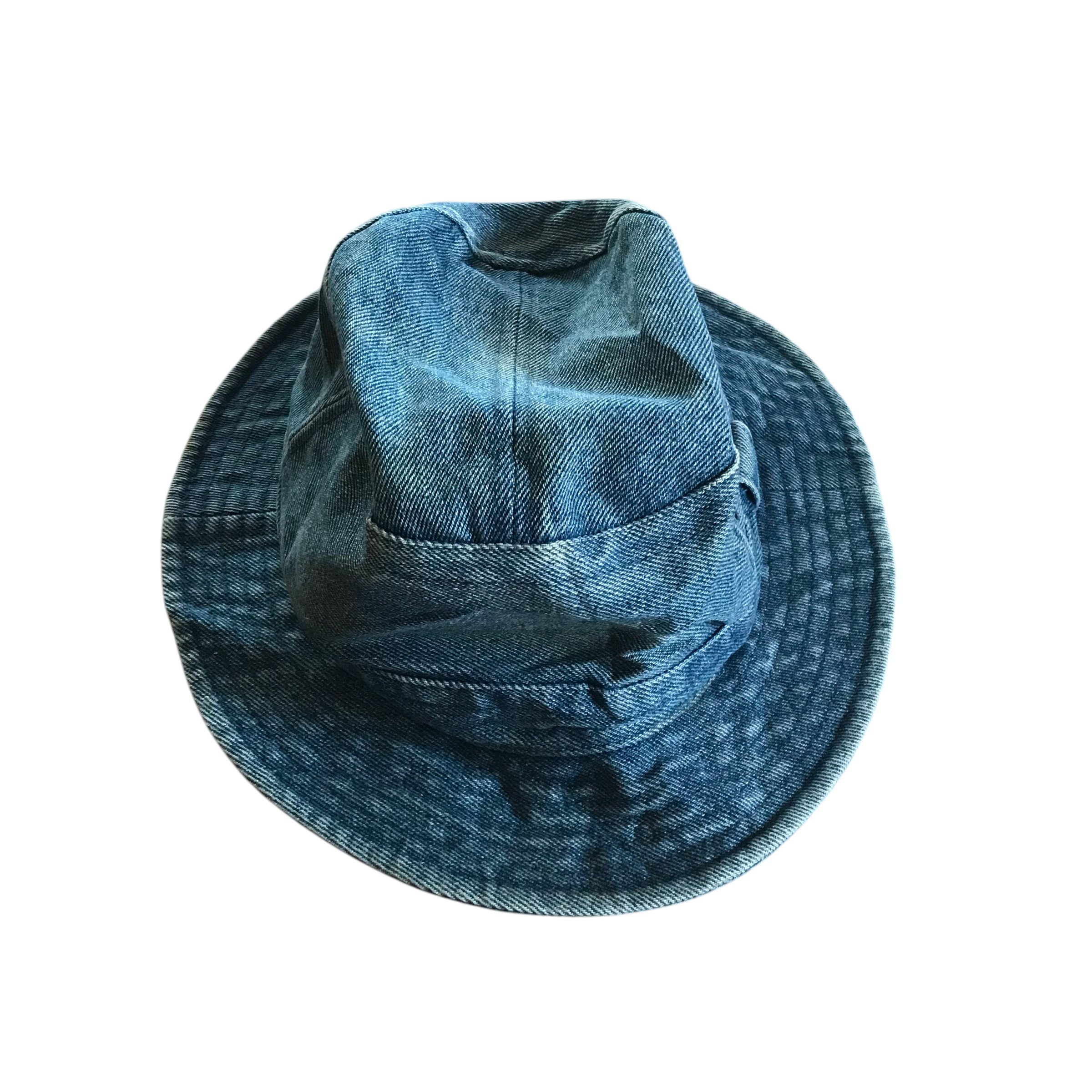If Six Was Nine Distressed Denim Bucket Style If Six Was Nine Kmrii Size ONE SIZE - 1 Thumbnail
