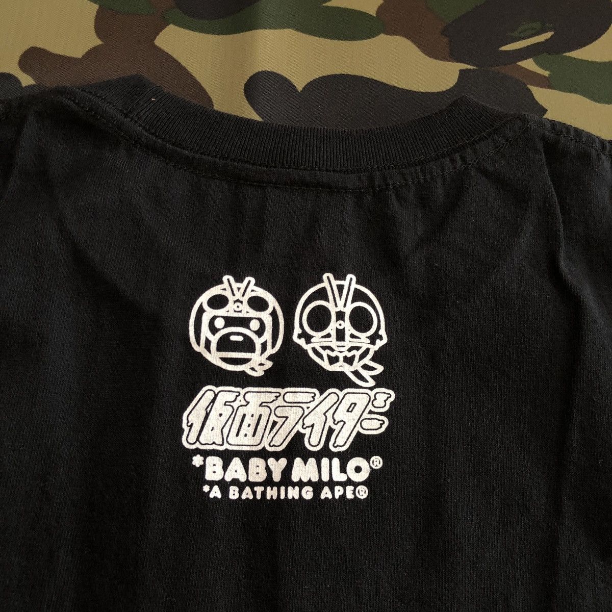 Bape Bape X Shin Kamen Rider Baby Milo Tee Size US M / EU 48-50 / 2 - 7 Thumbnail