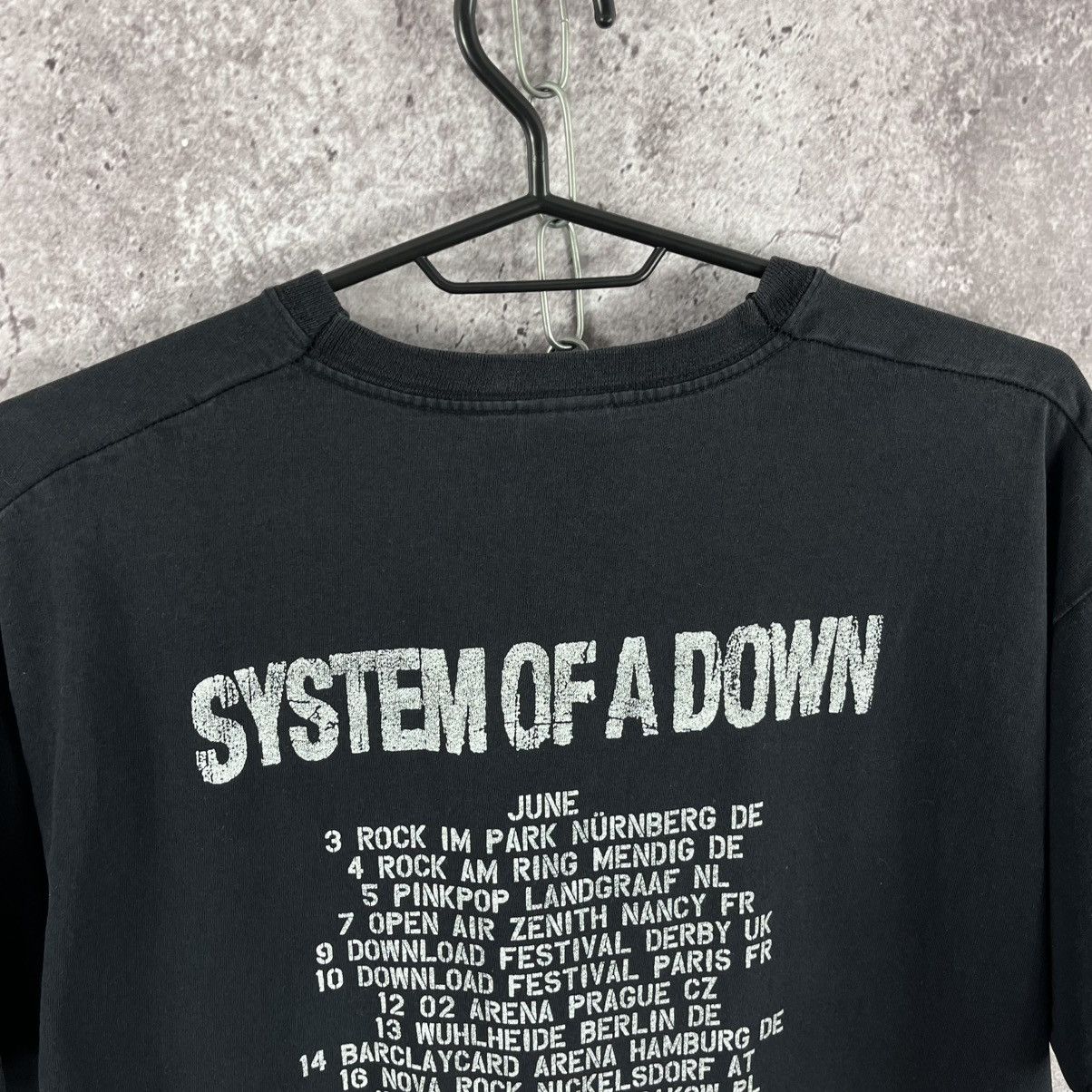 Band Tees 2015 System Of A Down North American Tour Eagle Big Logo Size US M / EU 48-50 / 2 - 9 Thumbnail