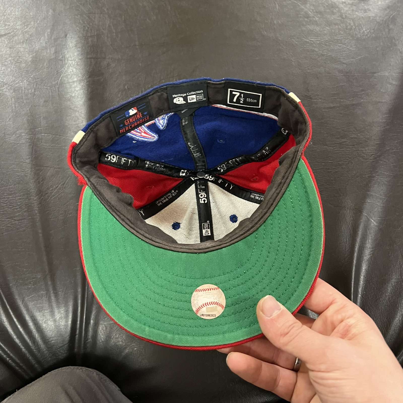 MLB × New Era × Vintage Atlanta Braves New Era MLB Hat Cap Vintage 90s Size ONE SIZE - 6 Thumbnail