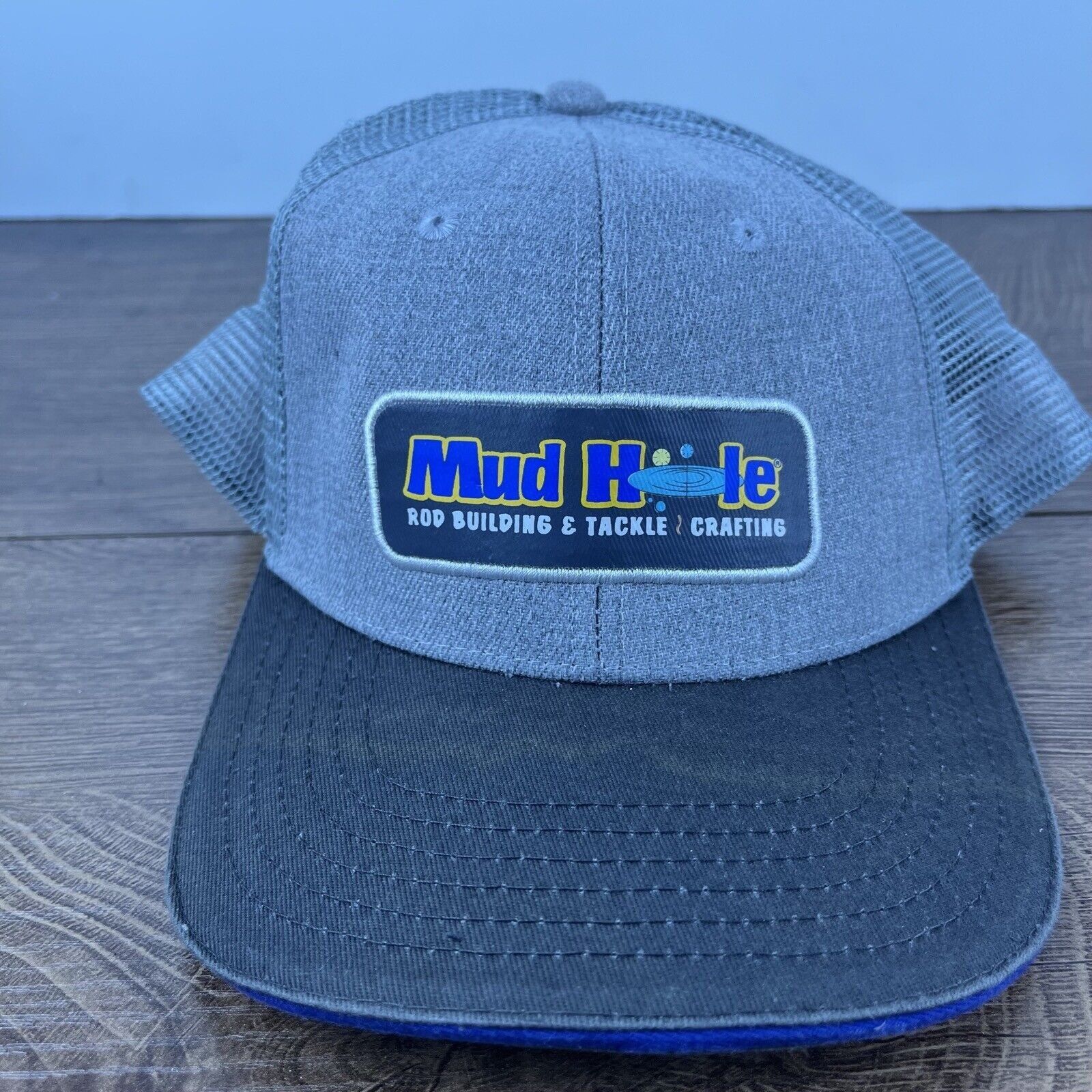 Other Mud Hole Hat Mud Hole Cap Snapback Hat Gray Adjustable Hat A Size ONE SIZE - 1 Thumbnail