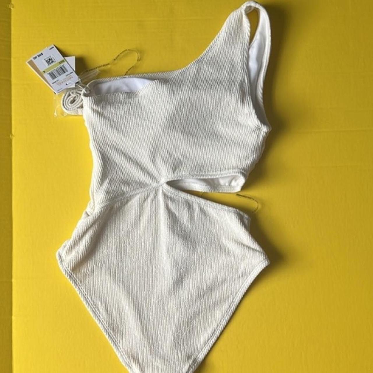 Michael Kors Michael Kors Women's Michael One Side-Cutout Swimsuit Size XL / US 12-14 / IT 48-50 - 1 Thumbnail