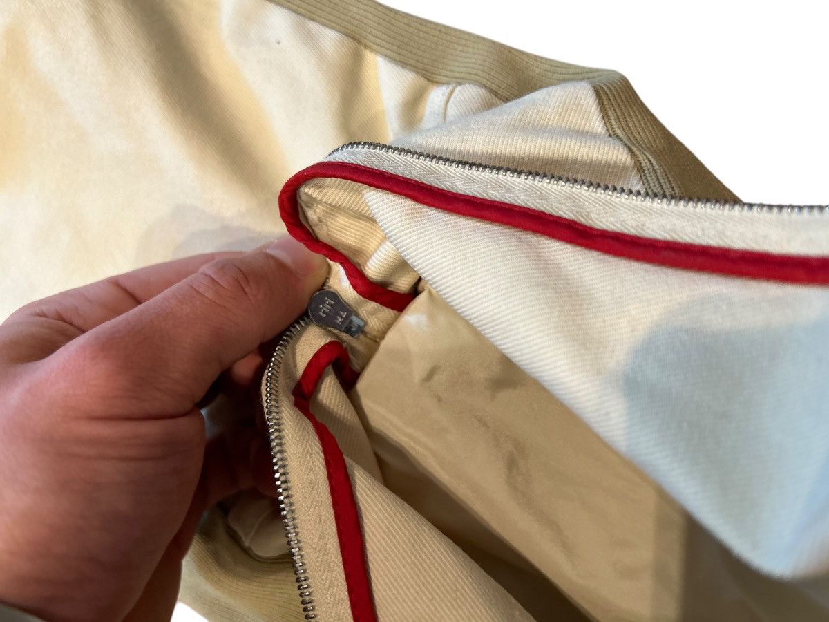 Prada Prada ski pants vintage Y2K designer wide leg red tab Size 28" / US 6 / IT 42 - 5 Thumbnail
