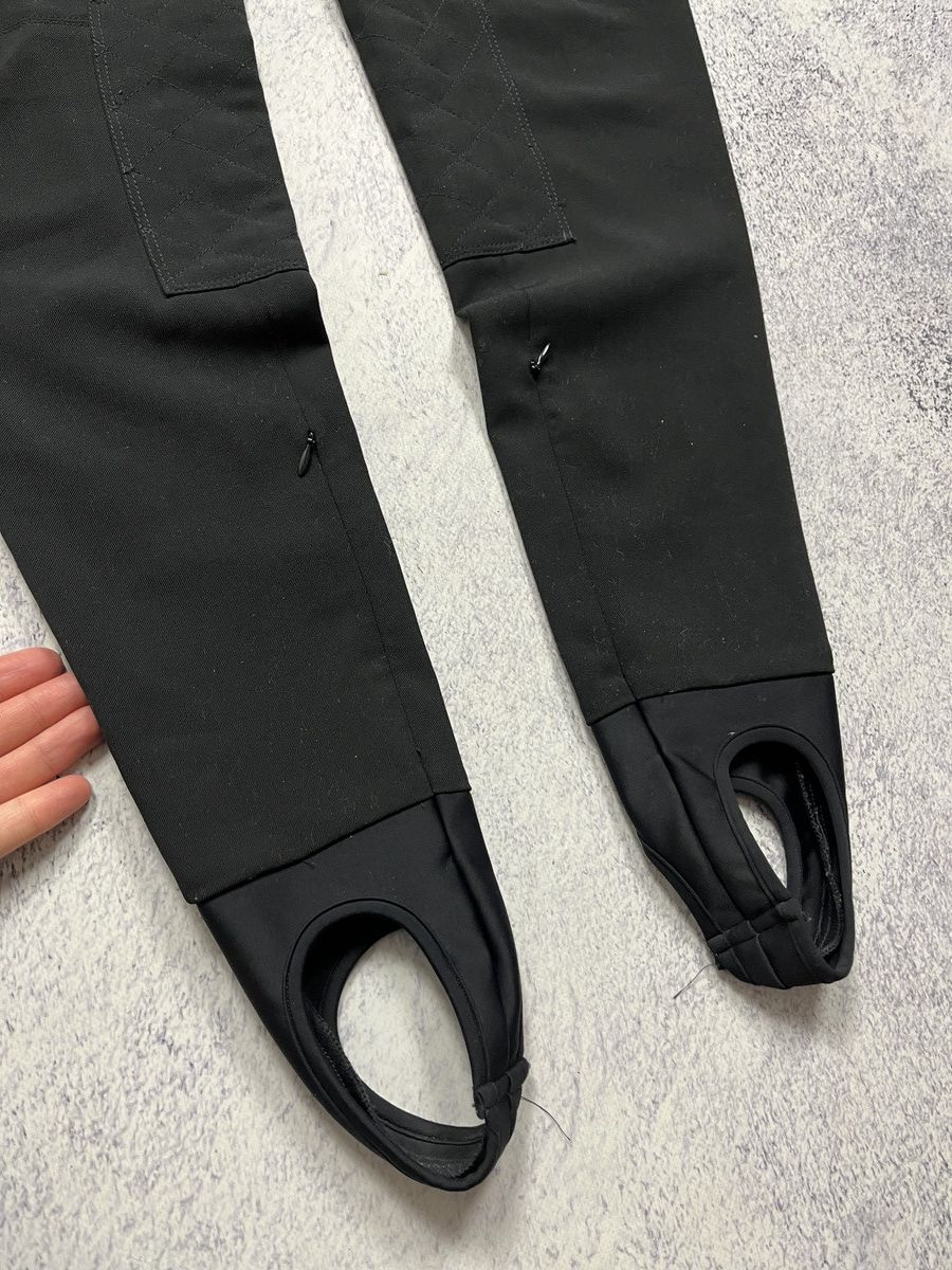 Moncler Moncler Women’s Pants Stretch Ski Stirrup Leggings Black Size 30" / US 8 / IT 44 - 5 Thumbnail