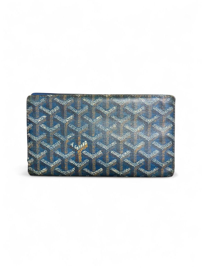 Goyard Goyard - Wallet Monogram Blue Leather Archive Size ONE SIZE - 2 Thumbnail