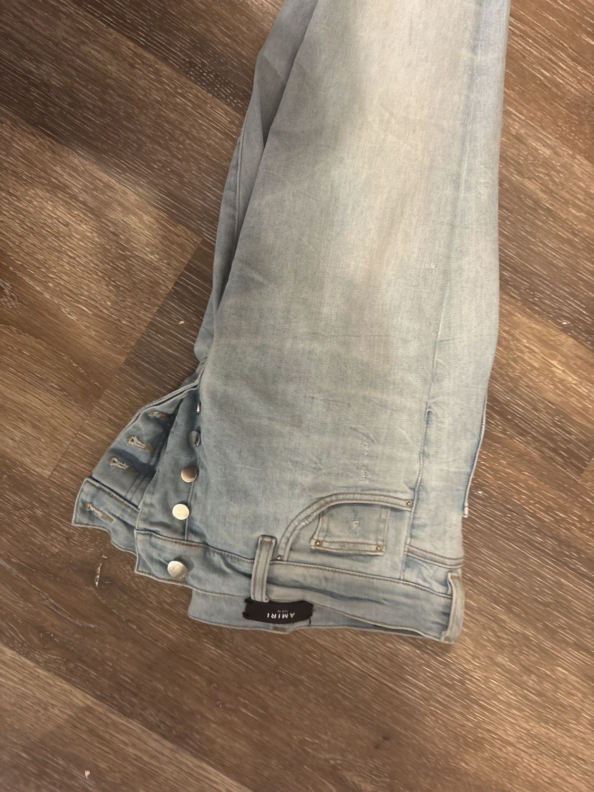 Amiri Denim Blue Amiri Jeans Size US 32 / EU 48 - 4 Thumbnail
