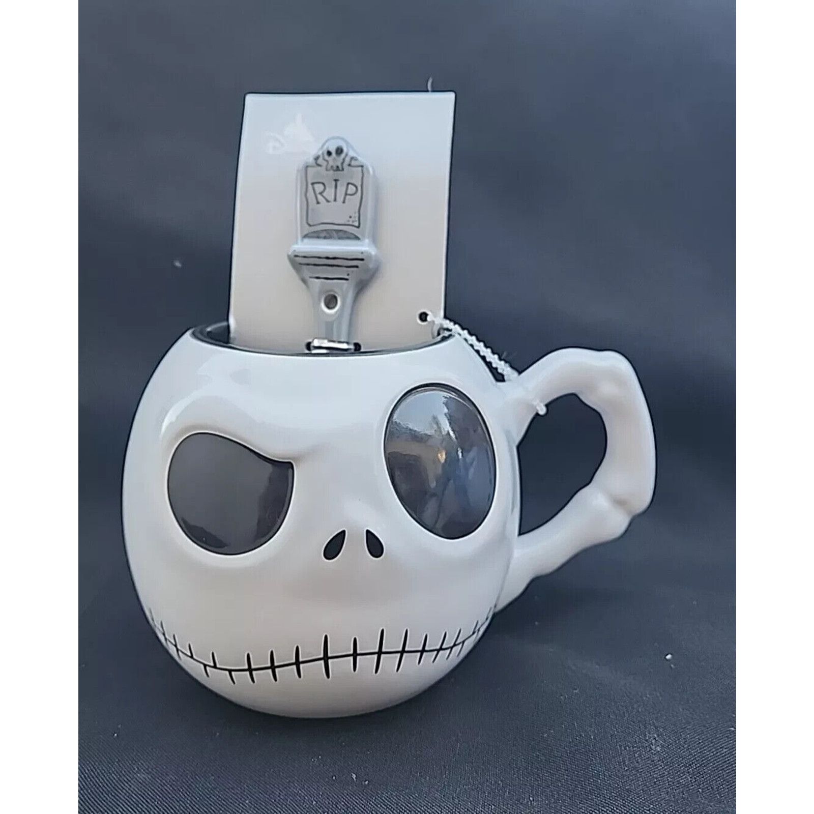 Disney Nightmare Before Christmas Jack Skellington 3D Mug,RIP Spoon Size ONE SIZE - 1 Thumbnail