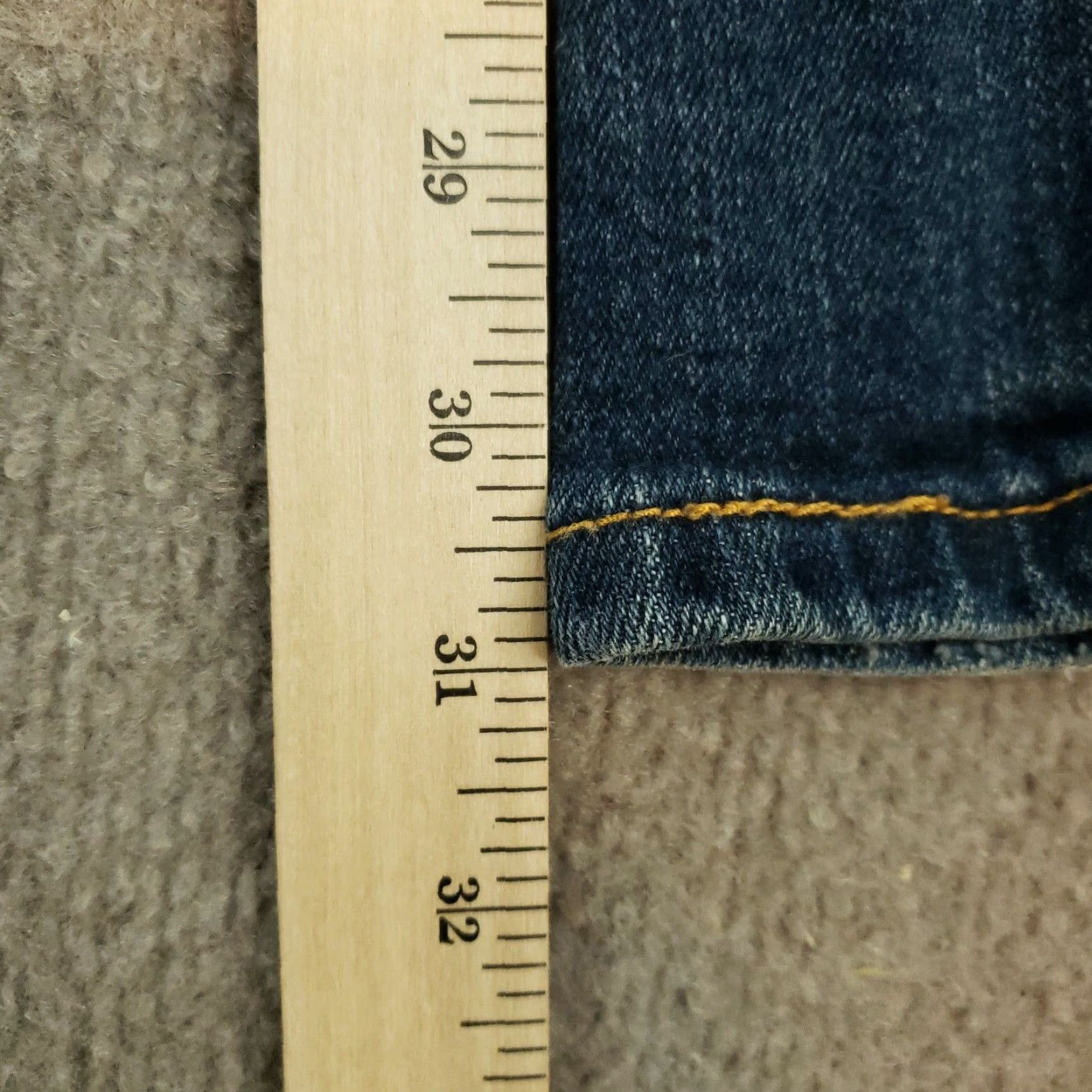 Levi's Levis 515 Jeans Womens Size 14 Mis 34x31 Blue Denim Nouveau Boot Cut Stretch Size 24" / US 00 / IT 34 - 3 Thumbnail