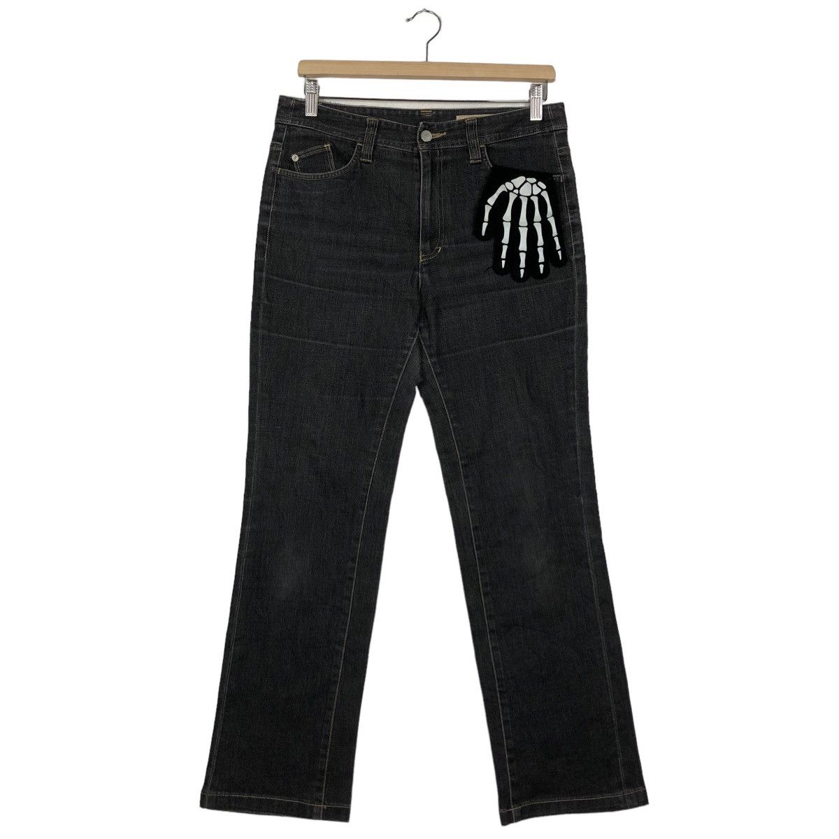 Japanese Brand 🔥RARE SELVEDGES DENIM JEANS CROCODILE Size US 30 / EU 46 - 2 Thumbnail