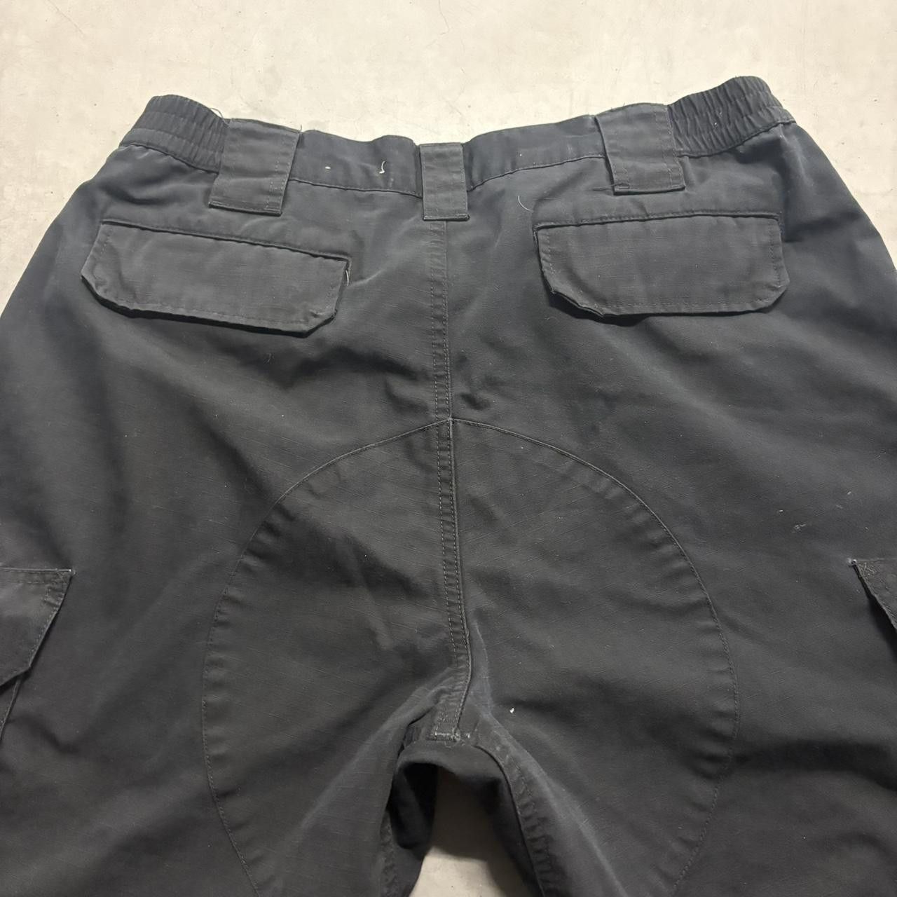 Vintage Crazy Vintage Y2K/2000s Baggy Black Paint Splatter Workwear Streetwear LAPG Cargo Pants! Size US 36 / EU 52 - 7 Thumbnail