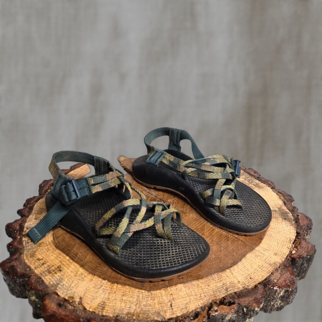 Chaco Vintage Chaco Z/Cloud X2 Women's Strappy Sandals Activewear Casual Summer Green/Multi Size 6 Size US 6 / IT 36 - 1 Thumbnail
