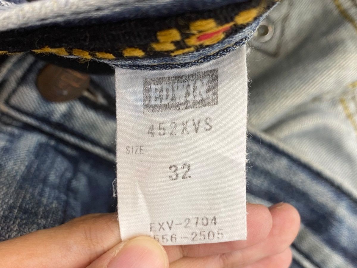 Edwin Vintage Edwin Rusty Mud Wash Style Ripped Jeans Size US 32 / EU 48 - 10 Thumbnail