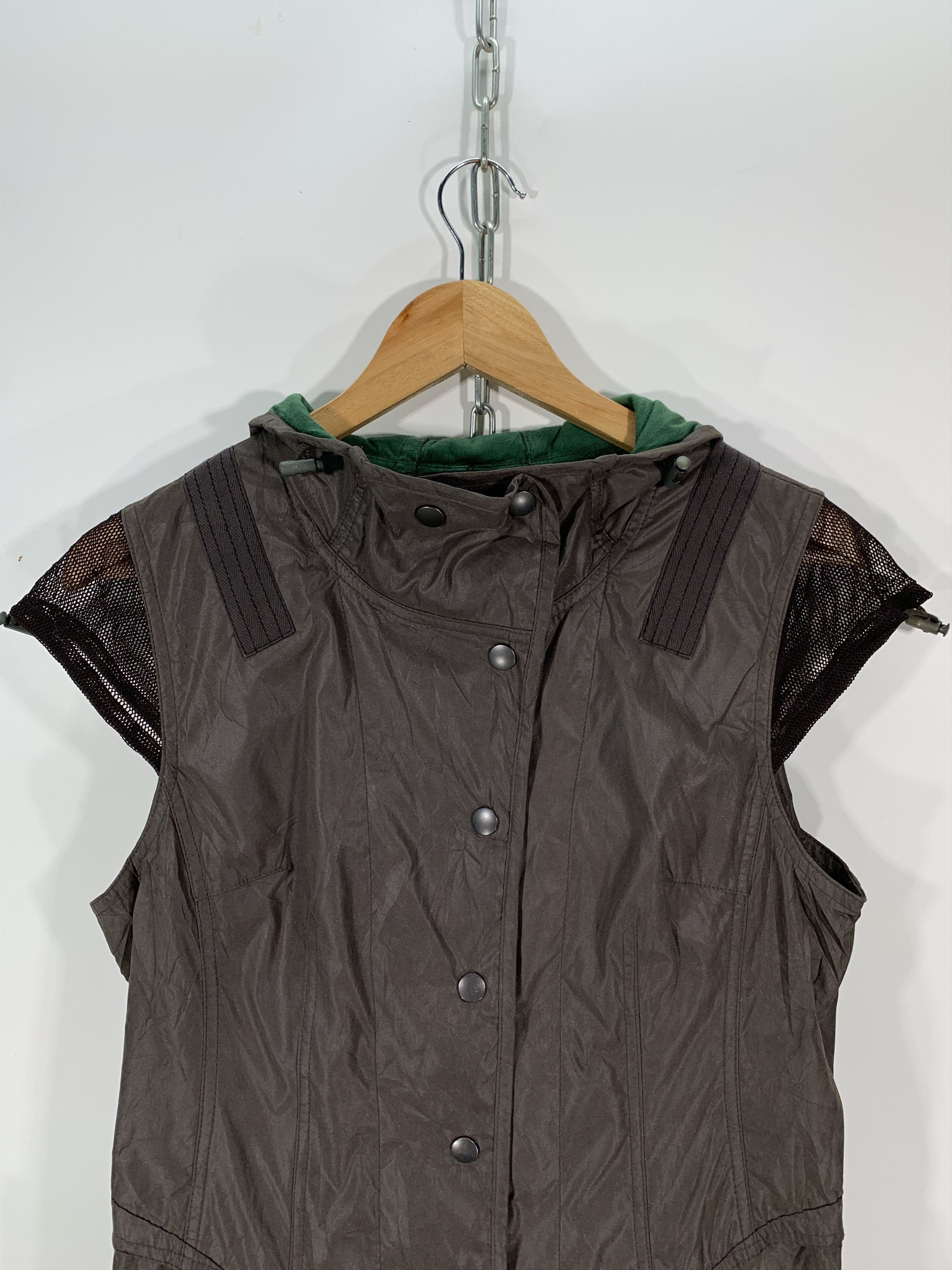Japanese Brand × Vintage Intellection Hoodie Sleeveless Size US XS / EU 42 / 0 - 3 Thumbnail