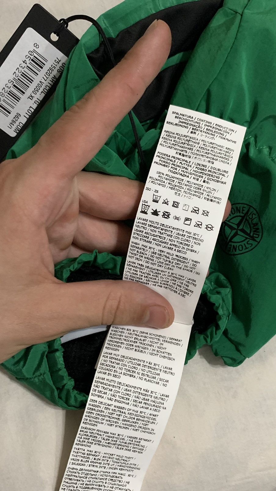 Stone Island 🧤 Stone Island Nylon Metal Gloves 🧤 Size ONE SIZE - 14 Thumbnail