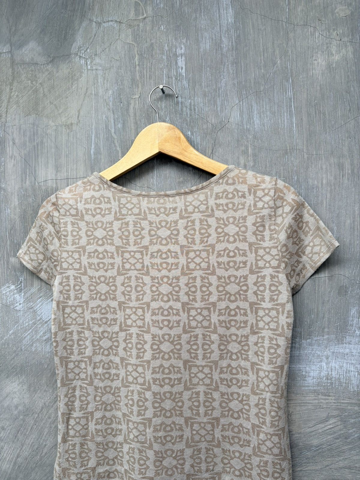 yoshie inaba Yoshie Inaba Tessellated Geometric Pattern T-Shirt Size S / US 4 / IT 40 - 8 Thumbnail
