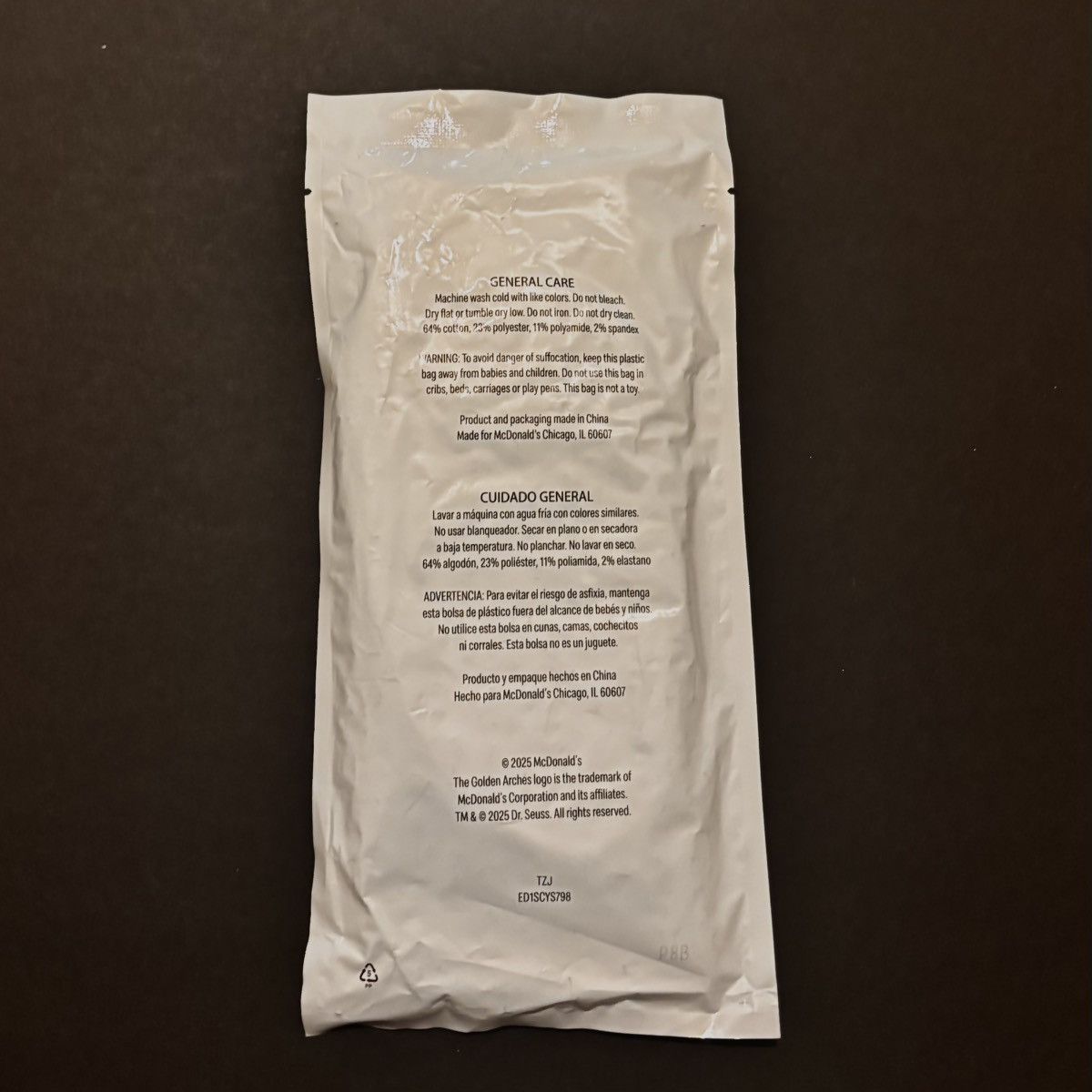 Other UNOPENED McDonald’s 2025 “The Grinch Meal” Adult Sock Pack Size ONE SIZE - 2 Thumbnail
