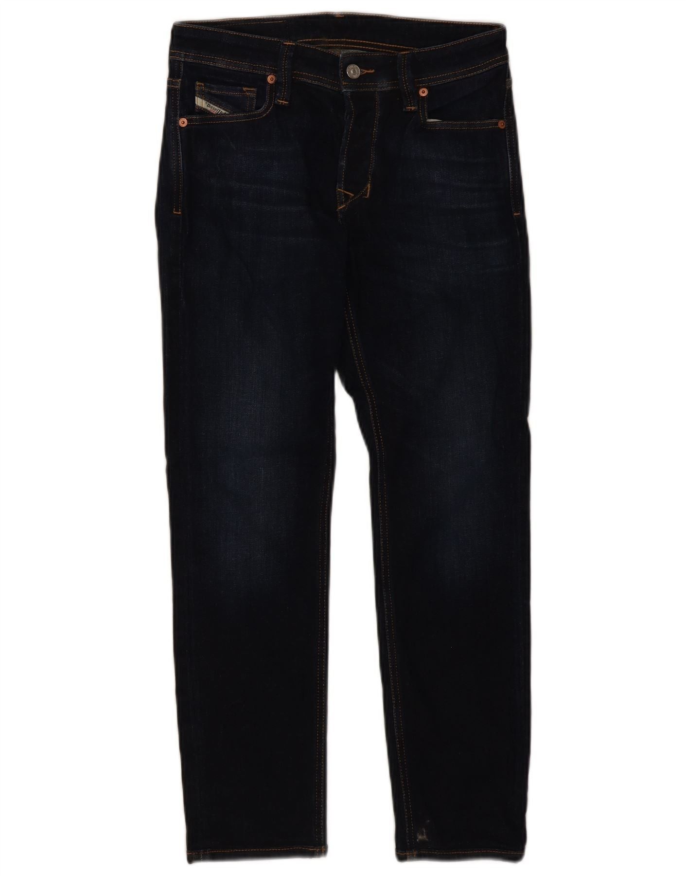 Diesel Womens Straight Jeans W28 L28 Navy Blue Size 42" / US 20 - 1 Thumbnail