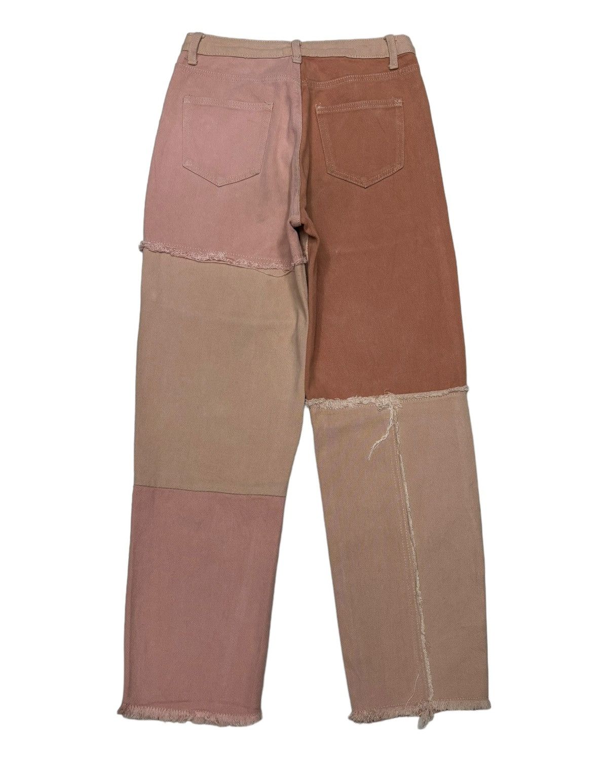 Christian Dior Monsieur VINTAGE CHRISTIAN DIOR SPORTS PATCHWORK DENIM CUSTOM MADE Size 28" / US 6 / IT 42 - 2 Thumbnail