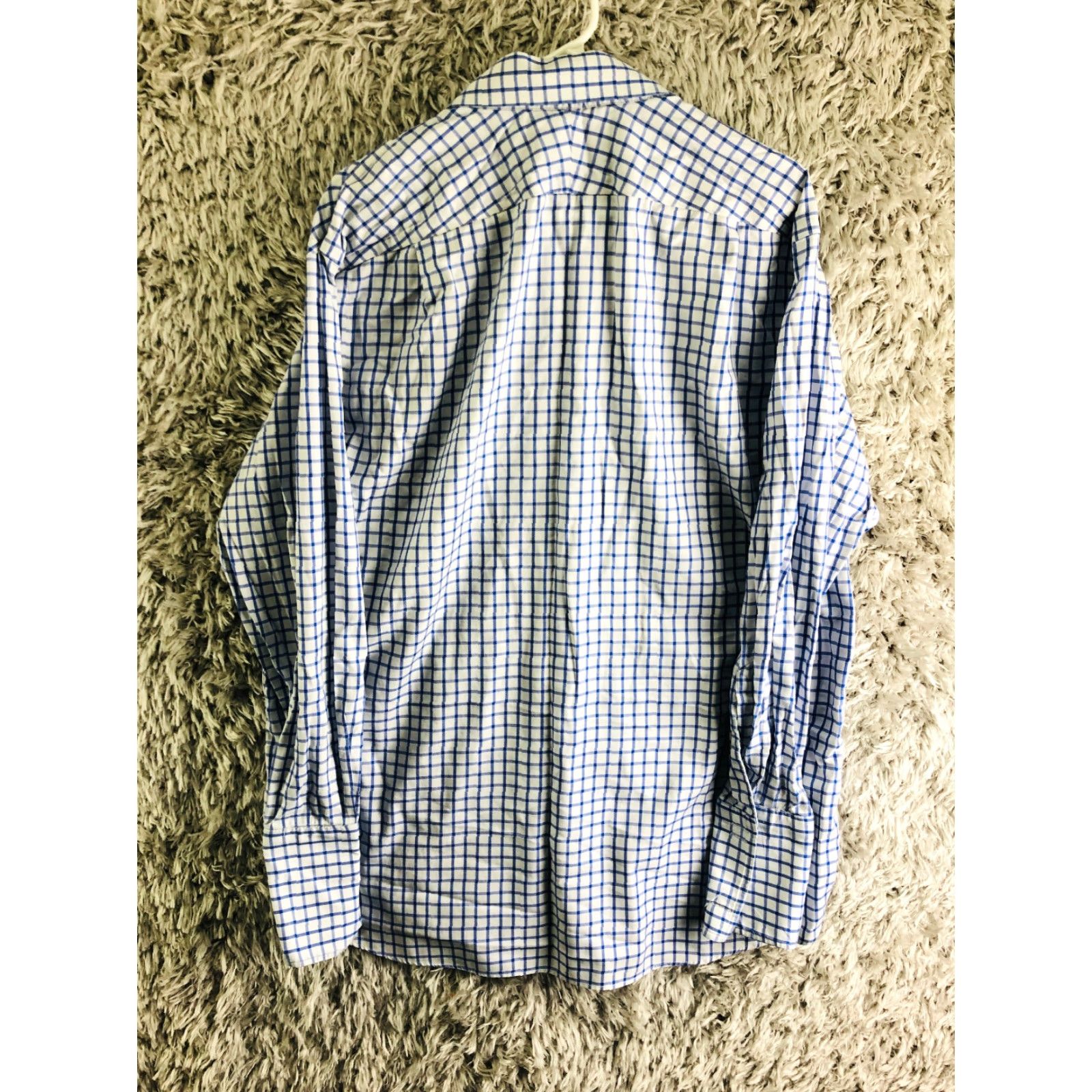 Charles Tyrwhitt Charles T Mens Shirt Button-Up Classic Blue Striped Long Sleeve 18 35 Button-Down Collared Shirt Men Regular Size US XXL / EU 58 / 5 - 7 Thumbnail