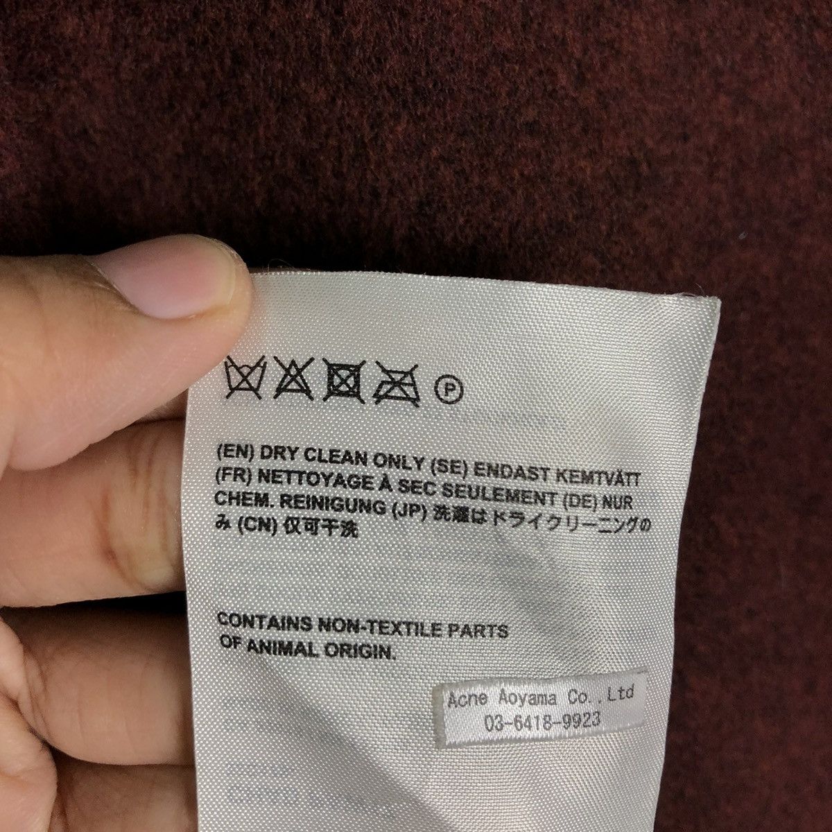 Acne Studios 🔥ACNE STUDIOS WOOL CHAD LONG JACKET COATS Size US S / EU 44-46 / 1 - 19 Thumbnail