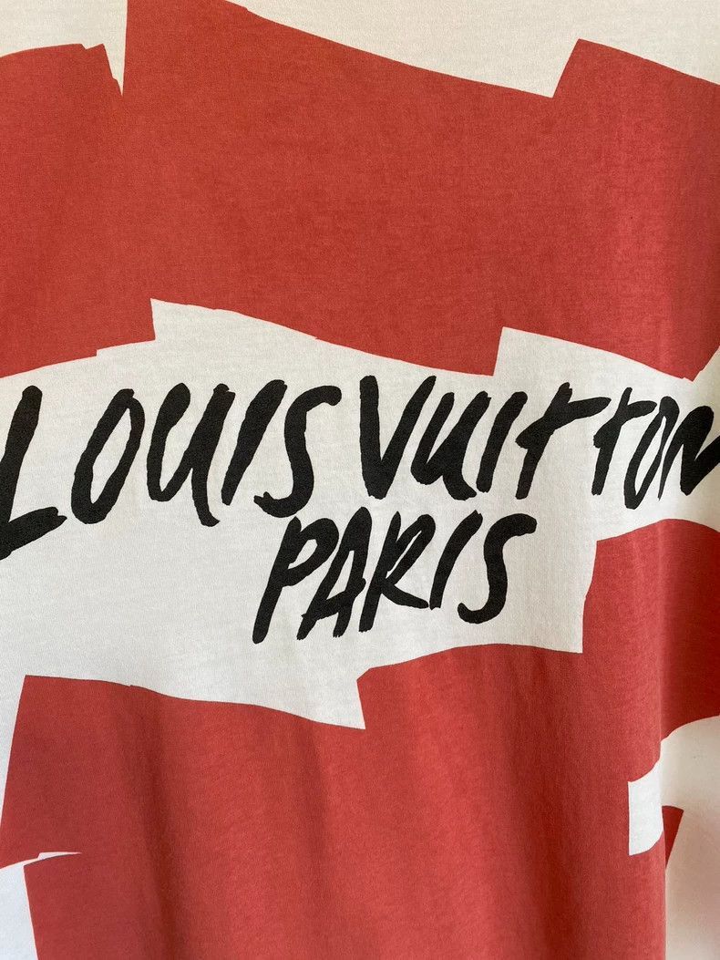 Louis Vuitton Louis Vuitton Logo Short Sleeve TShirt-2506 Size S / US 4 / IT 40 - 2 Thumbnail