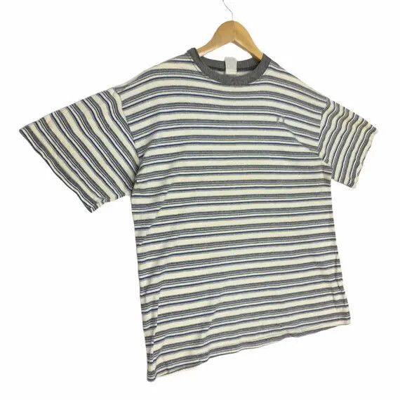 Hang Ten Vtg HANG TEN Hawaii Striped Tee Shirt Surf Tee Casual Size US L / EU 52-54 / 3 - 3 Thumbnail
